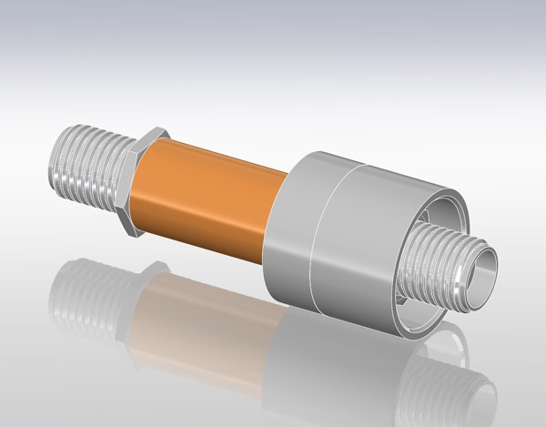 Coaxial, SMA, 50 OHM High Frequency, Double Ended, 45 GHz, Conflat Flan