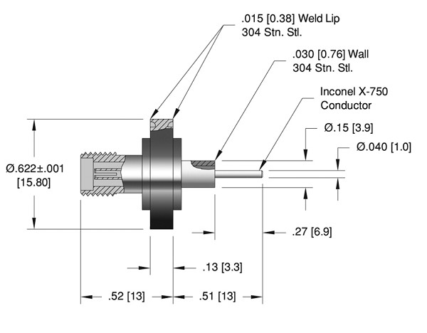 Coaxial, SMA, 50 OHM High Frequency, Single Ended - Grounded Shield, We